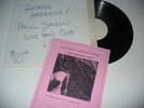 George Harrison ( Beatles)  Paul Simon LP Saturday Night Live 1976 rare