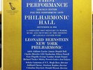 2 LP CBS 1962 LEONARD BERNSTEIN lincoln center first performance VG+ L2L 1007