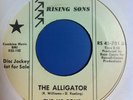 THE US FOUR Rare Garage Promo 45 THE ALLIGATOR     RISING SONS