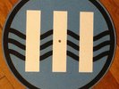 JACK WHITE SOLO TOUR  LIGHT BLUE SLIPMAT THIRD MAN RECORDS SLIP MAT