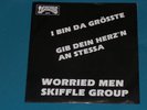 7-Single-Ö-RARITÄT-WORRIED MEN SKIFFLE GROUP-I bin da Grösste--SALE