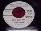 NORTHERN SOUL WILLIE HUTCH PROMO 45 DUNHILL LOVE RUNS OUT RECORD THE DUCK NR