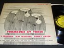 TROMBONE BY THREE LP PRESTIGE 7023 50th st deep groove original JAZZ rvg