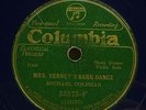 Michael Coleman Columbia Blue Shellac Irish Reel Violin 78 Mrs Kenney Barn Dance