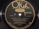 BENNY MEROFF jazz 78   HEAR   OKEH ELECTRIC 41170 E Smiling Skies