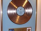 Depeche Mode Construction Time Again goldene Schallplatte