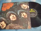 THE BEATLES , RUBBER SOUL  RARE REISSUE 1982  PARLOPHONE BLACK/YELLOW MONO