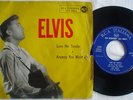 ELVIS PRESLEY LOVE ME TENDER RARE YELLOW COVER RCA BLUE LABEL 1957  ITALY