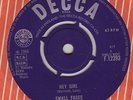 SMALL FACES *HEY GIRL/ALMOST GROWN* 1966 STRONG EX