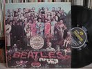 BEATLES SGT PEPPER'S PCS7027  * YELLOW/BLACK PARLOPHONE * INDIAN PRESS