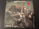 DESTRUCTION SENTENCE OF DEATH LP RECORD MBR-1039 NM ORIGINAL WITH INSERT