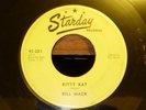 1956 Rockabilly 45 on Starday Label #231 Kitty Kat b/w Fat Woman Bill Mack