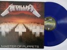 METALLICA - MASTER OF PUPPETS COLORED BLUE VINYL MINT RARE
