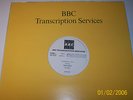 The Cult Live LP Record BBC Transcription Services Vinyl RARE Radio 1 Astbury