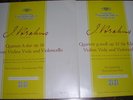 TRIO SANTOLIQUIDO - BRAHMS QUARTETT OP. 25/ OP.26 DG HALLEHERSTELLER 2LP 1959 NM