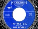 REVELS INTOXICA & COMANCHE ORIGINAL DOWNEY SURF INSTRUMENTAL 45 ? MAD MIKE