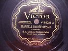 Victor 78 #38023 E.C. Cobb His Corn Eaters Barrell House / Transatlantic Stomp 