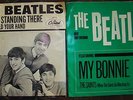 THE BEATLES 1964 - MY BONNIE/THE SAINTS - 45 RPM RECORD AND PICTURE SLEEVE