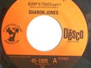 FUNK 45-SHARON JONES-BUMP N TOUCH /HUNK N SLING MEETS T