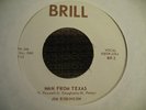 JIM ROBINSON ROCKABILLY 45 ON BRILL 2 LISTEN BUDDY HOLLY GUITAR