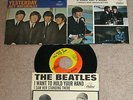 The Beatles-Hard Days Night;Yesterday;Hold Your Hand;Pic Sleeves w/45s