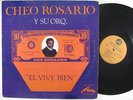 CHEO ROSARIO El Vive Bien LP on Salsa mono