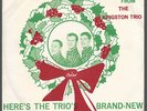 THE KINGSTON TRIO   SOMERSET GLOUCESTERSHIRE WASSAIL   PICTURE SLEEVE + 45