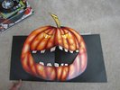 Helloween I Want Out Gatefold Pop Out Pumpkin Promo 12
