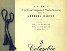 Columbia 33CX1286-88 - Bach - The Unaccompanied Violin Sonatas - Johanna MARTZY