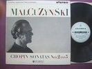 SAX 2444  t/s UK orig,CHOPIN Sonatas no. 2 & 3, MALCUZYNSKI