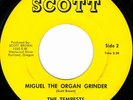THE TEMPESTS Miguel Organ Grinder RARE OREGON GARAGE 45 VG++