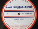MILDRED BAILEY SHOW # 16 1940'S - AFRS 16