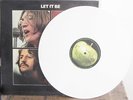 Beatles LET IT BE White Vinyl UK Export LP