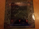 Signed Black Sabbath Tyr LP-signed by Cozy Powell, Geoff Nicholls  & Neil Murray