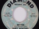 Northern Soul 45 RUBY WINTERS Better DIAMOND HEAR