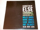 Cannonball Adderley Somethin' Else Blue Note 1595 - W. 63rd RVG Deep Groove Ear