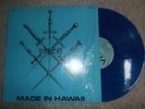 VIXEN Made in Hawaii  1980's Metal vinyl record Blue Vinyl
