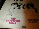 QUEEN BICYCLE RACE  FULLY SIGNED SLEEVE, GENUINE,