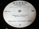 QUEEN UNDER PRESSURE,  UNDER PRESSURE PROMO ONLY 7