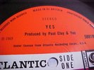*YES* YES - 1969 UK ATLANTIC LP ***PAUL CLAY & YES*** CREDIT  *A 1 / B 1*