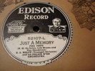EDISON 52107 IRWIN ABRAMS Are You Happy/Just a Memory N- HOT DANCE