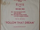 Rare Elvis Presley promo EP Coin Operator DJ Prevue Follow that dream EPA 4368