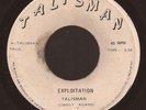 TALISMAN - EXPLOITATION - TALISMAN *RARE* (REVOLUTIONARY ROCKERS) 45   VG