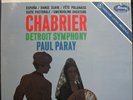 CHABRIER Paul Paray CLASSIC/Mercury SR 90212 180g Audiophile TAS List SEALED
