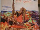 HOLLYWOOD SAXOPHONE QUARTET 'SAX APPEAL' RARE 1959 UK LONDON JAZZ SERIES LP M-