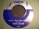 JIMMIE ROGERS & HIS ROCKING FOUR   - RARE SILVER TOP CHESS 1616 BLUES 45