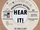 Rockabilly/Hillbilly: FRANKIE MILLER-Hey Where Ya Goin' COLUMBIA-BOPPER