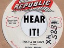 Rockabilly/Hillbilly: GLENN REEVES-That'll Be Love/Last Time REPUBLIC-BOPPER