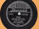 Bruns 8319 BILLIE HOLIDAY w TEDDY WILSON ORCH - Sugar - HER FINAL Wilson side E+
