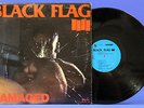 BLACK FLAG 1981 ‘DAMAGED’ UNICORN 1ST PRESSING WITH STICKER HARDCORE PUNK LP
